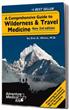 A Comprehensive Guide to Wilderness & Travel Medicine AMK AMK-4000-1503